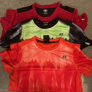Russell Boys Athletic Shirts 10-12